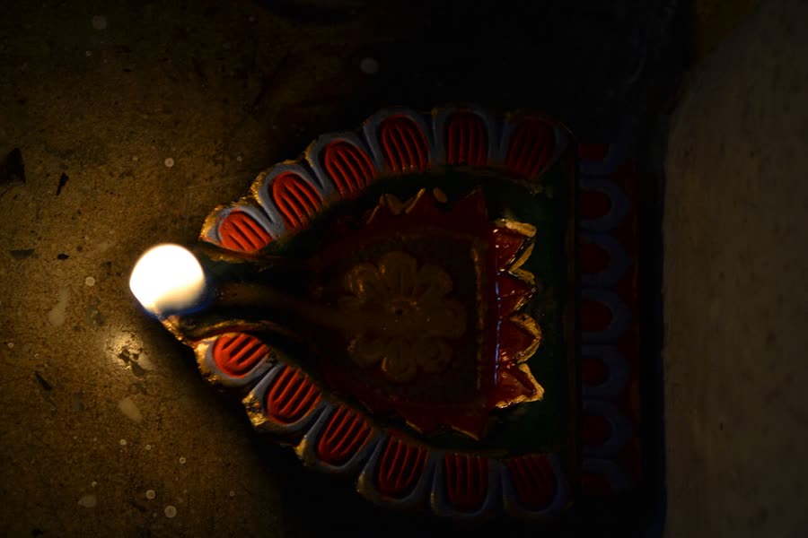 Medium Clay Diya